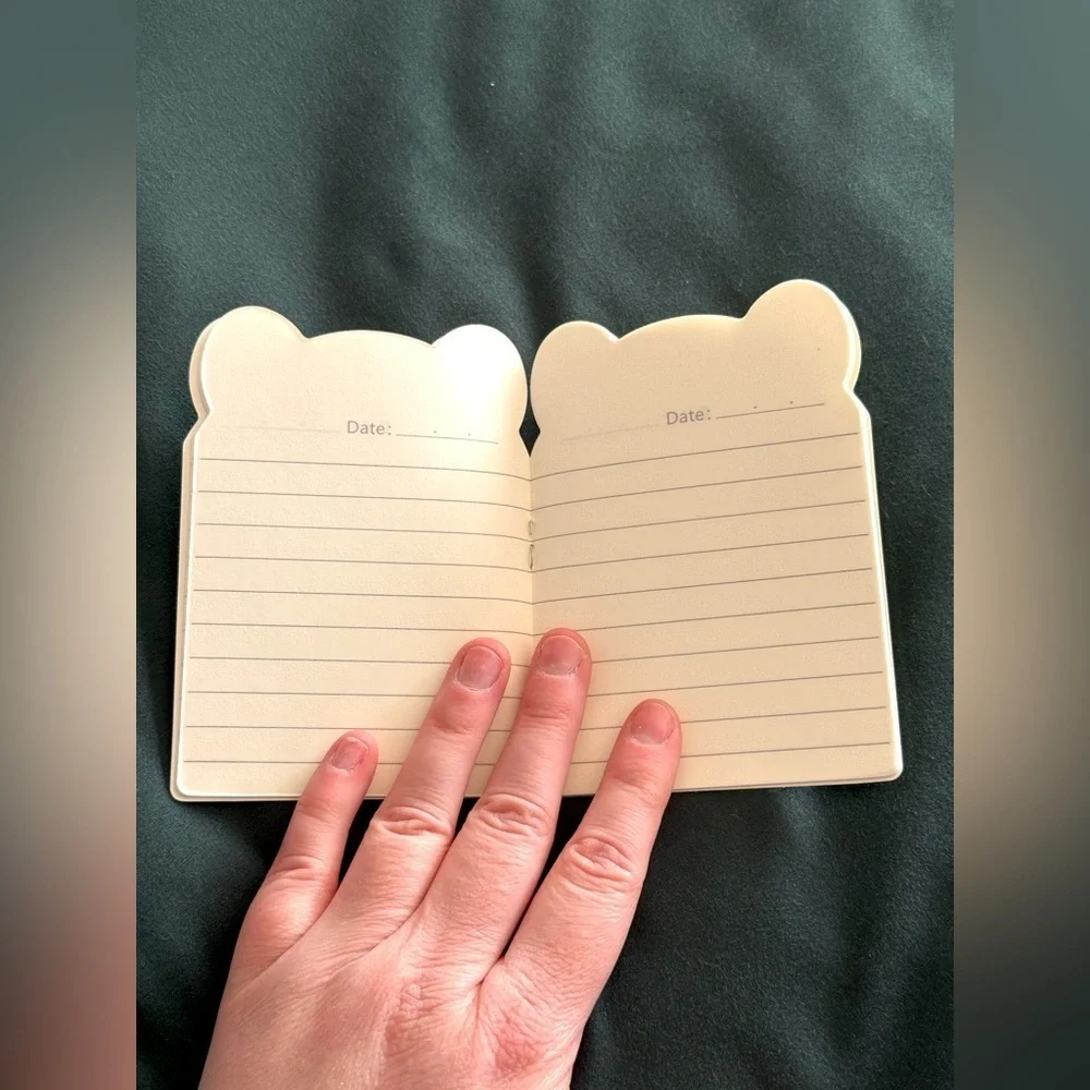 Hello Kitty Themed Small Notebook with Bow&Hearts- Great for writing notes&list